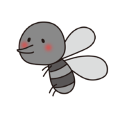 ほっぺの赤い蚊