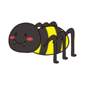 ほっぺの赤い蜘蛛