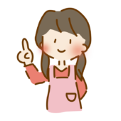 指をさすゆるくて可愛い女性保育士