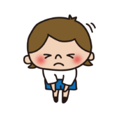 前屈のストレッチをする子供（女の子）