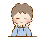 机に両肘をついてまどろむゆるくて可愛い男の子