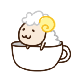 カップに入ったヒツジ