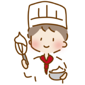 ゆるくて可愛い男性のパティシエ