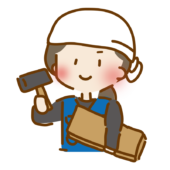 ゆるくて可愛い女性の大工