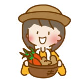 ゆるくて可愛い農家の女性