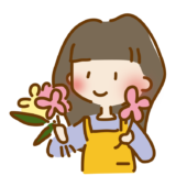 ゆるくて可愛い女性のお花屋さん