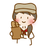ゆるくて可愛いパン屋さんの女性
