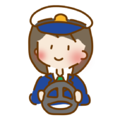 ゆるくて可愛い女性の運転手