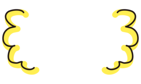 両側がフワフワの枠（黄）1