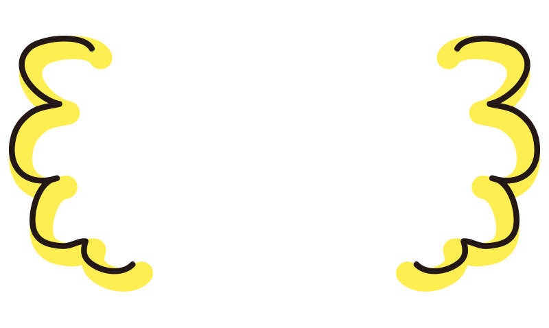 両側がフワフワの枠（黄）1