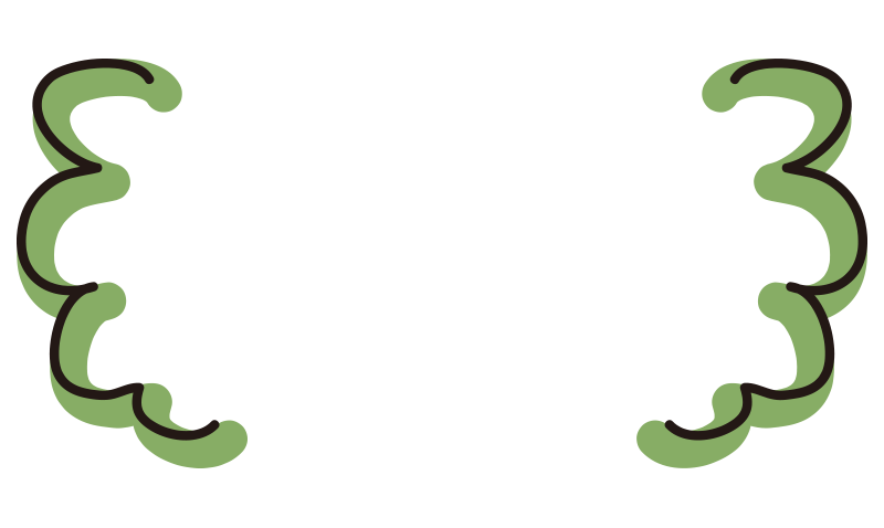 両側がフワフワの枠（緑）1