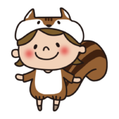 リスの格好をした子供