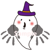 手形アート用おばけ2