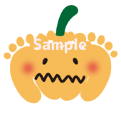 手形アート用ジャック・オー・ランタン3