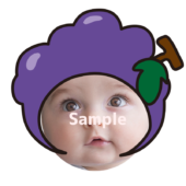 【顔はめ】葡萄