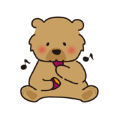 さつまいもを食べるヒグマ