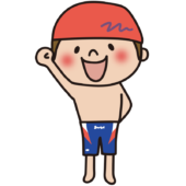 スイミングスクールの男性のコーチ1