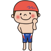 スイミングスクールの男性のコーチ3