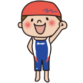 スイミングスクールの女性のコーチ1