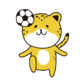 サッカーをするチーター1