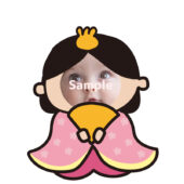 【顔はめ】お雛様のお姫様