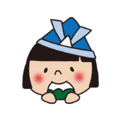 こどもの日に柏餅を食べる金太郎