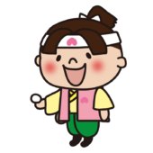 きび団子をあげている桃太郎