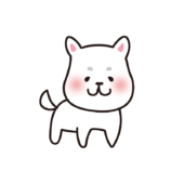 昔話のはなさかじいさんに出てくる犬（シロ）