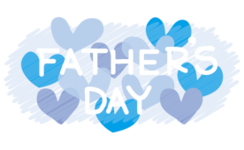 FATHER'S Dayの文字