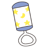 おもちゃのガラガラ（青）