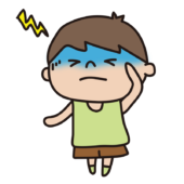 頭痛がある子供（男の子）