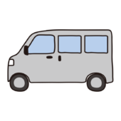 四角く大きい車