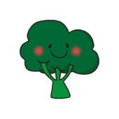 笑顔のブロッコリー