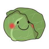 笑顔のキャベツ