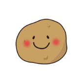 笑顔のじゃがいも