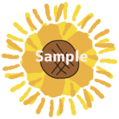 手形アート用ひまわり