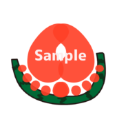 手形アート用スイカ