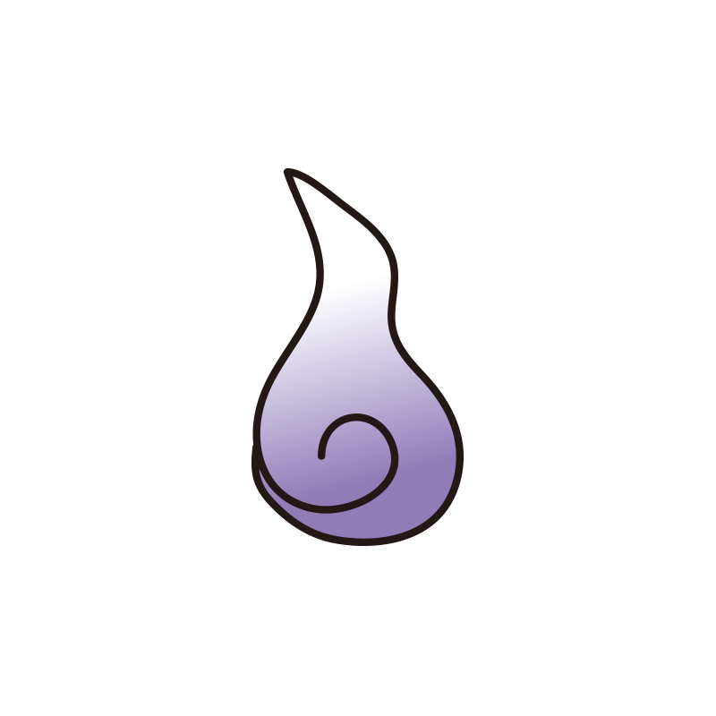 火の玉（紫）