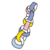 七夕飾り輪つなぎ1