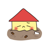 泥水で浸水した家