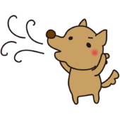 家を吹き飛ばそうとする怖くないオオカミ