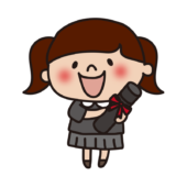 卒業証書を持っている子供（女の子2）