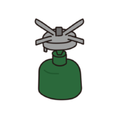 キャンプで使うガスバーナー