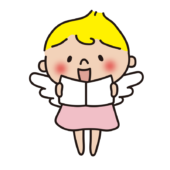 歌っている天使1（ピンク）