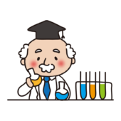 実験をする博士
