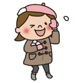 雪合戦をする子供（女の子1）