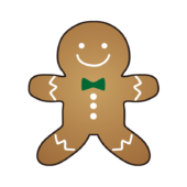 人の形をしたアイシングクッキー1