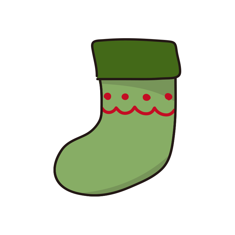 クリスマスの靴下4