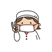 給食当番の子供（女の子1）