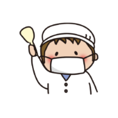 給食当番の子供（男の子1）